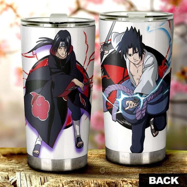 Sasuke And Itachi Tumbler Cup Custom For Anime Fans - Wexanime - 1