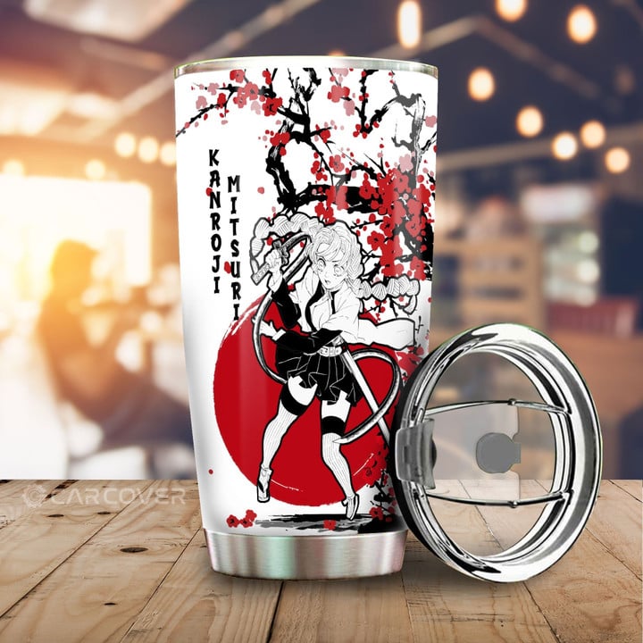 Mitsuri Tumbler Cup Custom Japan Style Anime Demon Slayer Car Accessories - Wexanime - 1