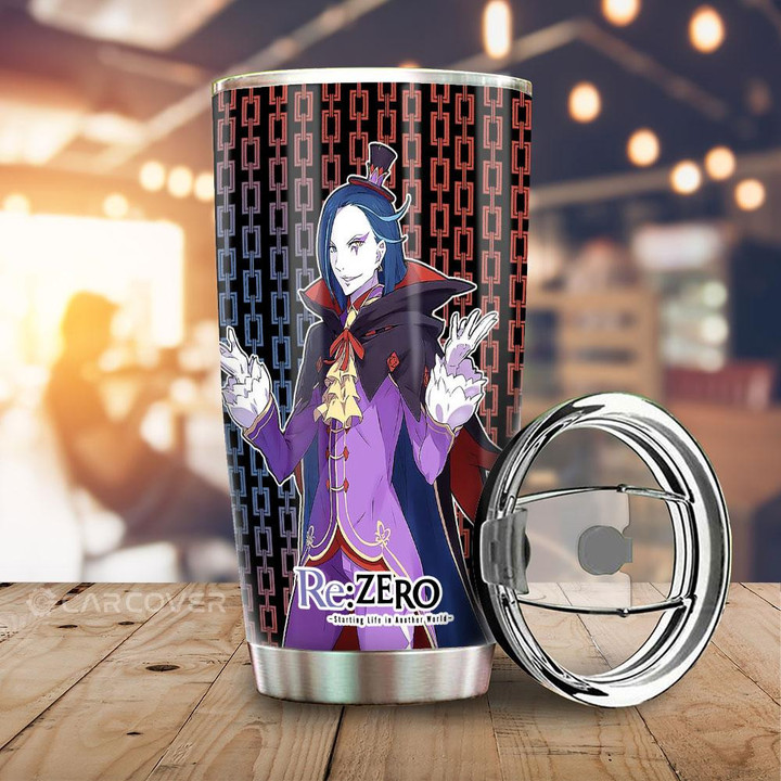 Roswaal L Mathers Tumbler Cup Custom Re:Zero Anime Car Accessories - Wexanime - 1