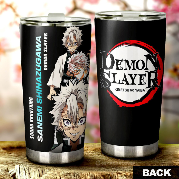Sanemi Shinazugawa Tumbler Cup Custom Demon Slayer Anime - Wexanime - 1