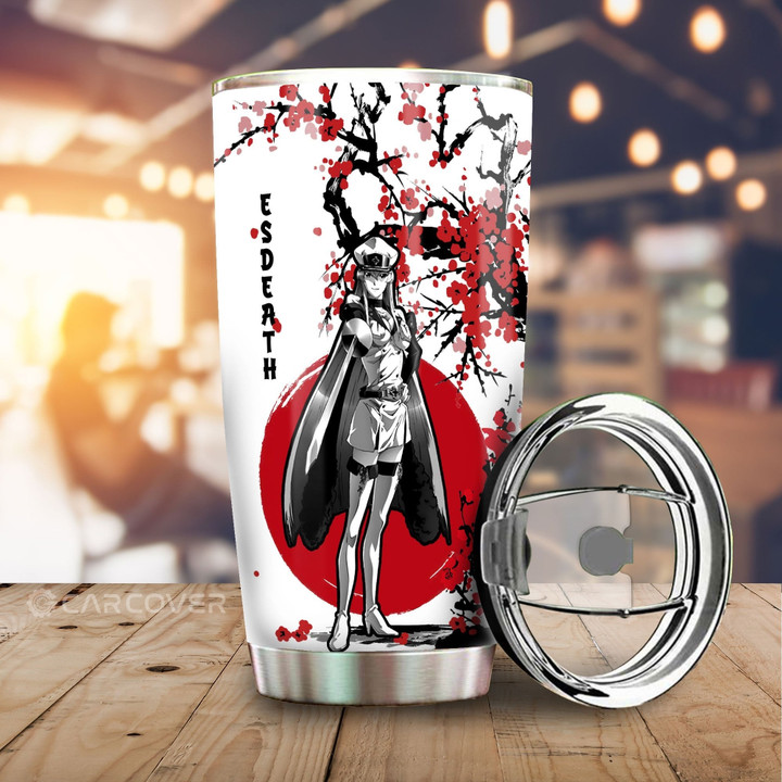 Esdeath Tumbler Cup Custom Akame Ga Kill Anime Car Accessories - Wexanime - 1