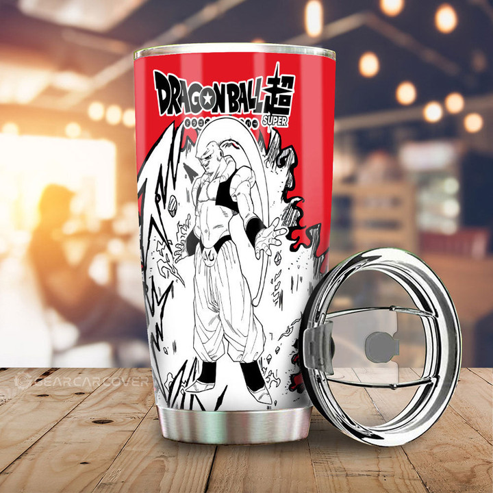 Majin Buu Tumbler Cup Custom Dragon Ball Anime Car Accessories Manga Style For Fans - Wexanime - 1