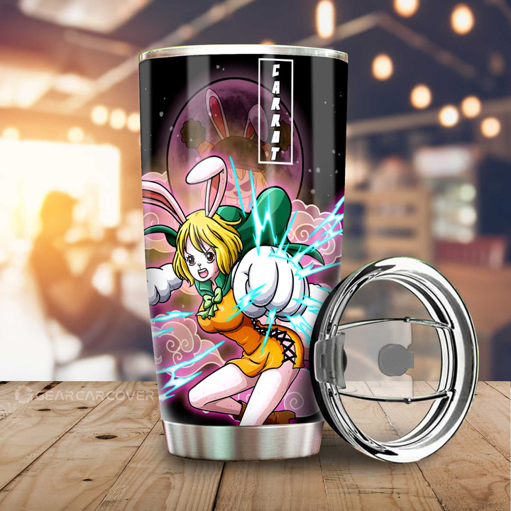 Carrot Tumbler Cup Custom One Piece Anime Car Accessories For Anime Fans - Wexanime - 1