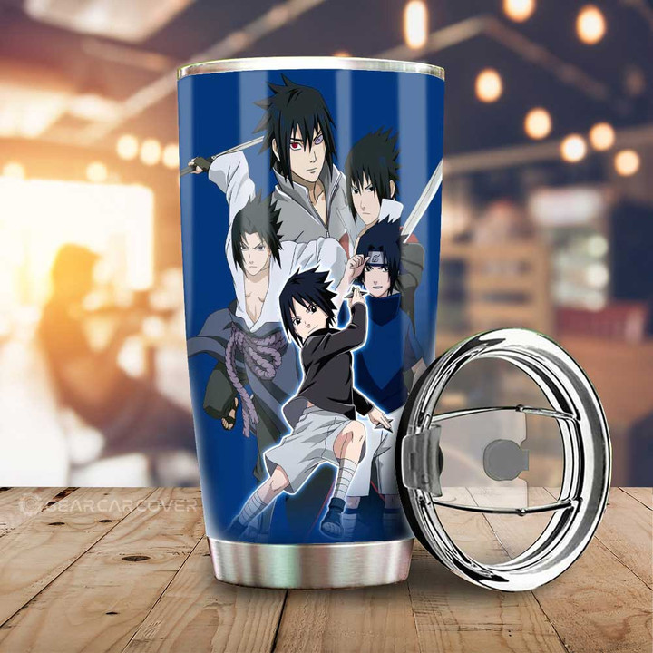Uchiha Sasuke Tumbler Cup Custom Anime Car Accessories For Fans - Wexanime - 1