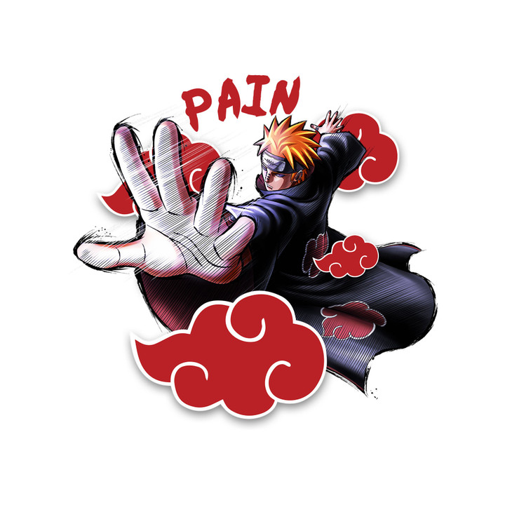 Akatsuki Pain Wall Stickers Personalized Custom Anime D?cor-Wexanime