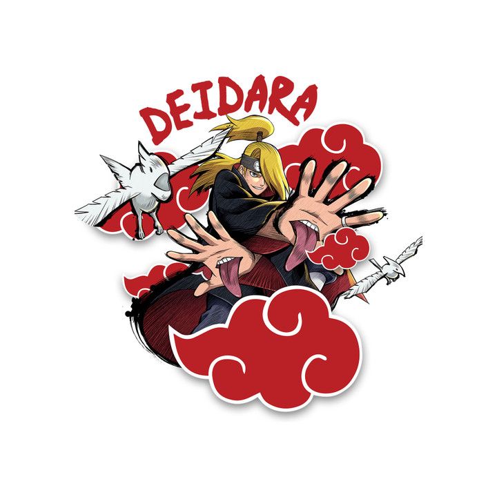 Akatsuki Deidara Wall Stickers Personalized Custom Anime D?cor-Wexanime