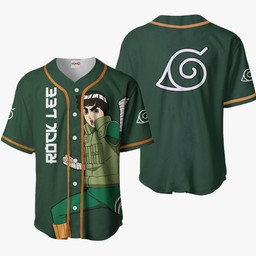 Rock Lee Jersey Shirt Custom Naruto Anime Merch Clothes-wexanime.com