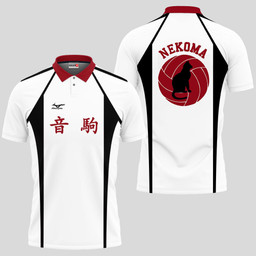Nekoma Uniform Costume Polo Shirts Custom Haikyuu Anime Merch Clothes-wexanime.com