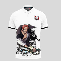 Shanks Polo Shirt Custom Anime One Piece Merch Clothes for Otaku-wexanime.com