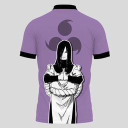 Orochimaru Polo Shirts Custom Manga Naruto Anime Merch Clothes-wexanime.com
