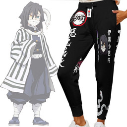 Obanai Hashira Joggers Custom Demon Slayer Anime Sweatpants-wexanime.com