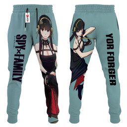 Yor Forger Joggers Custom Anime Spy x Family Sweatpants for Otaku-wexanime.com