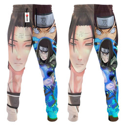 Neji Hyuga Sweatpants Custom Anime Naruto Joggers Merch-wexanime.com