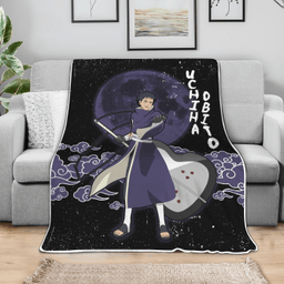 Uchiha Obito Blanket Custom Moon Style Naruto Anime-wexanime.com