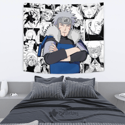 Senju Tobirama Tapestry Custom Naruto Anime Manga Room Wall Decor-wexanime.com