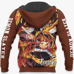 Rengoku Hoodie Custom Demon Slayer Anime Shirts Jacket-wexanime.com