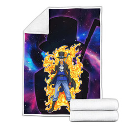 Sabo Blanket Fleece Galaxy One Piece Anime Room-wexanime.com
