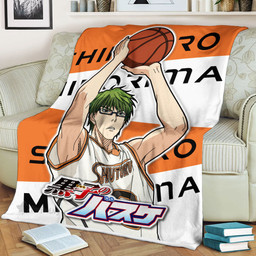 Shintaro Midorima Blanket Fleece Custom Kuroko's Basketball Anime-wexanime.com
