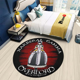 Narberal Gamma Round Rug Custom Overlord Anime Circle Carpet-wexanime.com