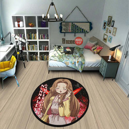 Nunnally Lamperouge Round Rug Custom Code Geass Anime Circle Carpet-wexanime.com