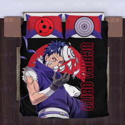 Naruto Uchiha Obito Bedding Set Custom-wexanime.com