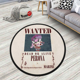Perona Round Rug Custom One Piece Anime Circle Carpet-wexanime.com