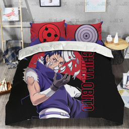 Naruto Uchiha Obito Bedding Set Custom-wexanime.com