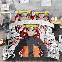 Uzumaki Naruto Bedding Set Custom Anime Mixed Manga-wexanime.com