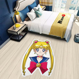 Sailor Moon Shaped Rug Custom Sailor Moon Anime Room Decor-wexanime.com