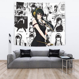 Yor Forger Tapestry Custom Spy x Family Anime Manga Room Wall Decor-wexanime.com