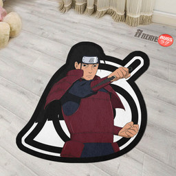 Senju Hashirama Shaped Rug Custom Anime Naruto Mats For Bedroom Living Room Quality Carpets-wexanime.com