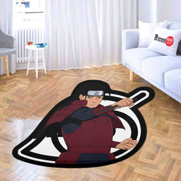 Senju Hashirama Shaped Rug Custom Anime Naruto Mats For Bedroom Living Room Quality Carpets-wexanime.com
