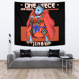 Jinbe Tapestry Custom One Piece Anime Home Decor-wexanime.com