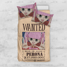 Perona Wanted Bedding Set Custom One Piece Anime Bedding-wexanime.com