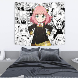 Anya Forger Tapestry Custom Spy x Family Anime Manga Room Wall Decor-wexanime.com