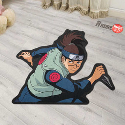 Umino Iruka Shaped Rugs Custom Anime Naruto Carpets Room Decor Mats-wexanime.com