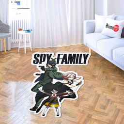Spy x Family Anime Shaped Rug Custom Anime Mats For Bedroom Living Room Quality Carpets-wexanime.com