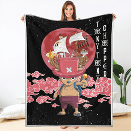Tony Tony Chopper Blanket Moon Style Custom One Piece Anime-wexanime.com