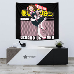 Ochako Uraraka Tapestry Custom My Hero Academia Anime Home Decor-wexanime.com