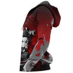 Tanjiro Hoodie Custom Demon Slayer Anime Merch Clothes Japan Art-wexanime.com