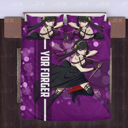 Yor Forger Bedding Set Custom Spy X Family Anime Bedding-wexanime.com