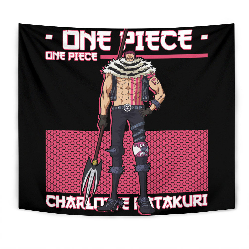 Charlotte Katakuri Tapestry Custom One Piece Anime Room Decor-wexanime.com