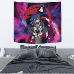 Uchiha Itachi Tapestry Custom Galaxy Naruto Anime Room Decor-wexanime.com