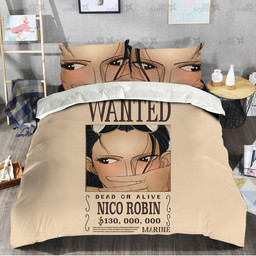 Nico Robin Bedding Set Custom One Piece Anime Bedding-wexanime.com