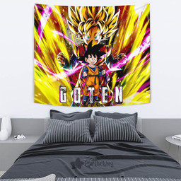 Goten Tapestry Custom Dragon Ball Anime Home Decor-wexanime.com