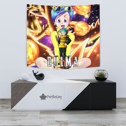 Bulma Tapestry Custom Dragon Ball Anime Home Decor-wexanime.com