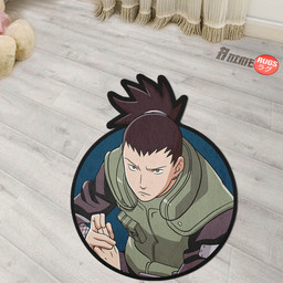 Nara Shikamaru Shaped Rugs Custom Anime Naruto Carpets Room Decor Mats-wexanime.com