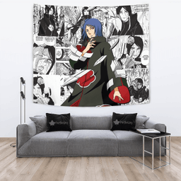 Konan Tapestry Custom Naruto Anime Manga Room Wall Decor-wexanime.com