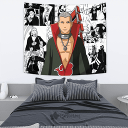 Hidan Tapestry Custom Naruto Anime Manga Room Wall Decor-wexanime.com