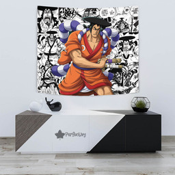 Kozuki Oden Tapestry Custom One Piece Anime Manga Room Wall Decor-wexanime.com